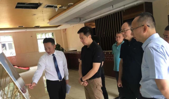 集团向导率队考察南宫28旅馆部分存量项目