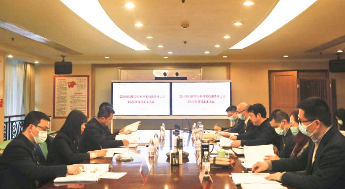 集团向导督导南宫28立异公司2020年向导干部民主生涯会