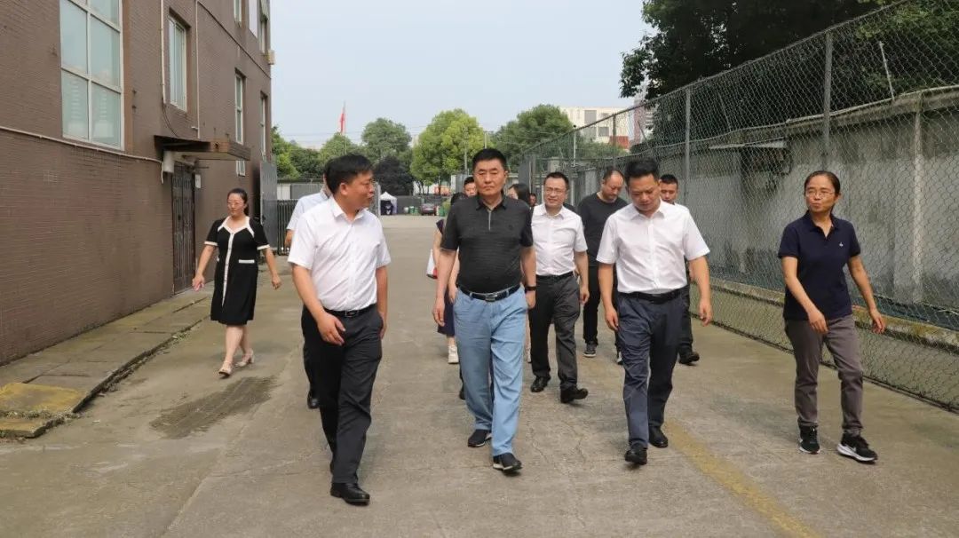 省南宫28集团向导带队调研锦弘集团文印中心保密命题阅卷印制基地