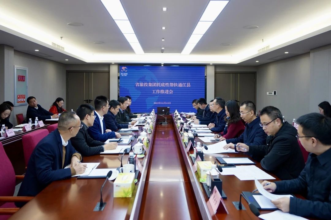 省南宫28集团召开托底性帮扶通江县事情推进会