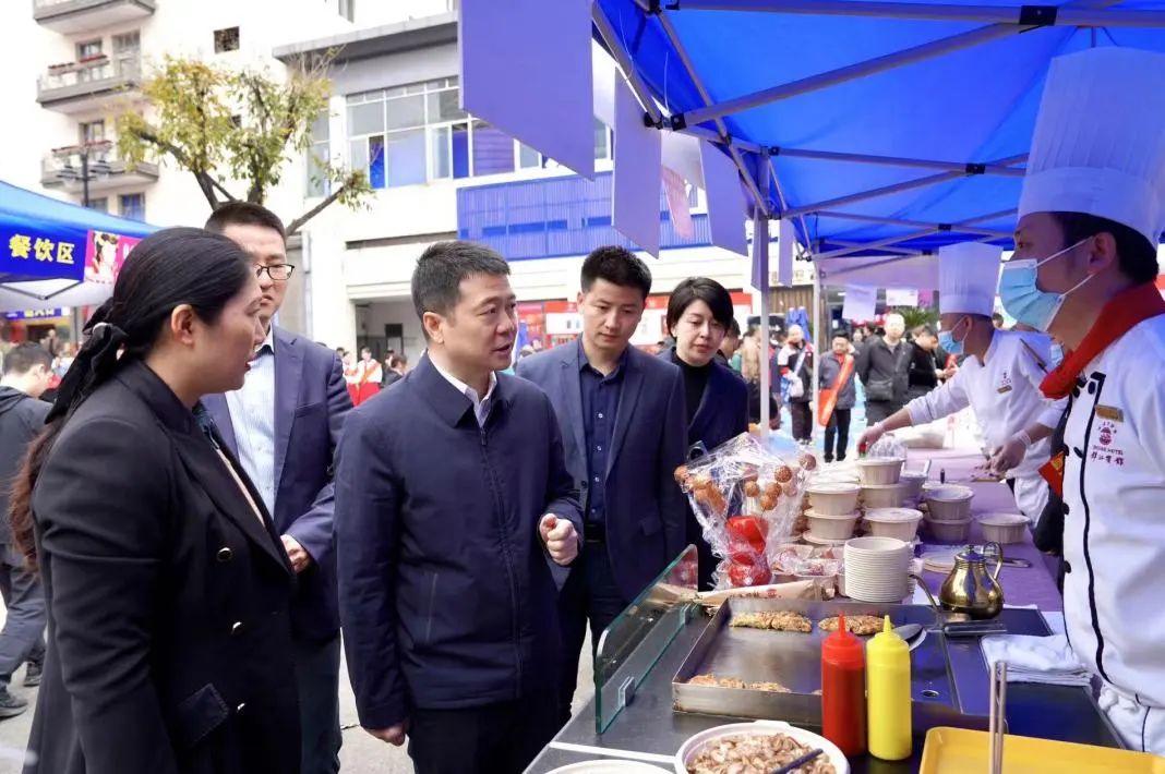 省南宫28集团检查督导2024锦江宾馆春季酒类商务洽谈会现场事情