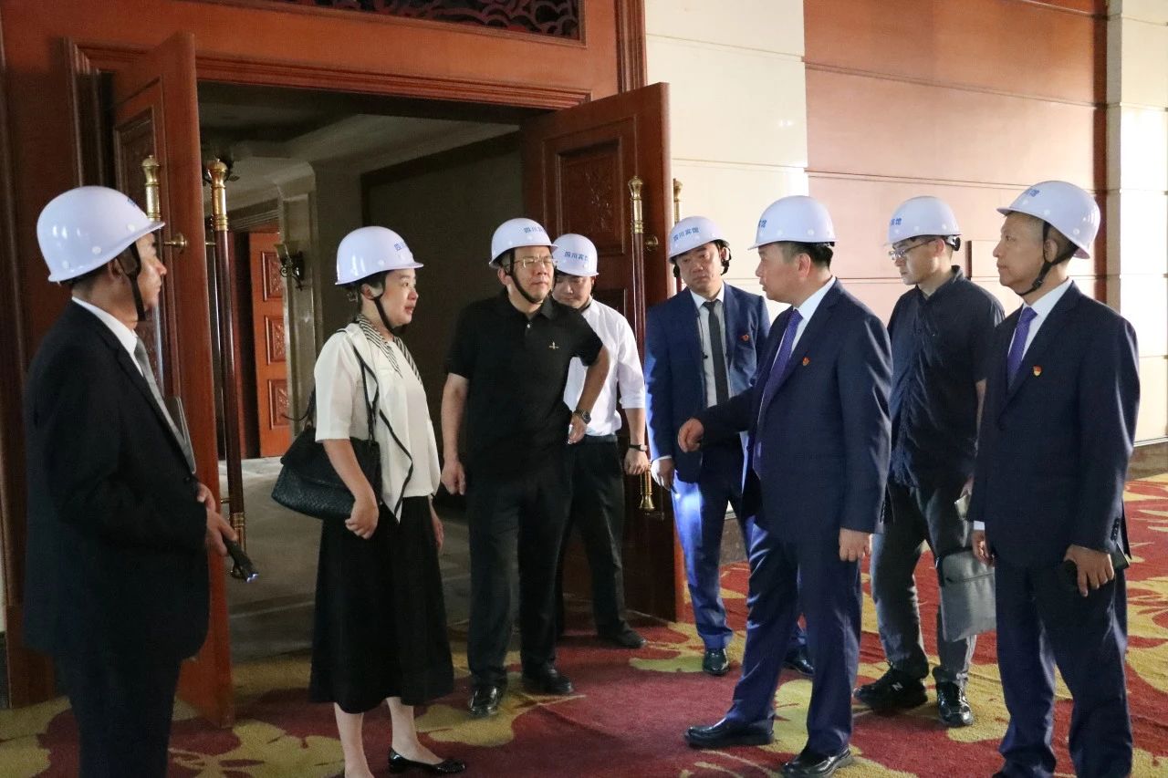 省南宫28集团向导率队赴总府（四川）宾馆调研